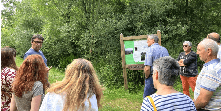 Visite projet financé